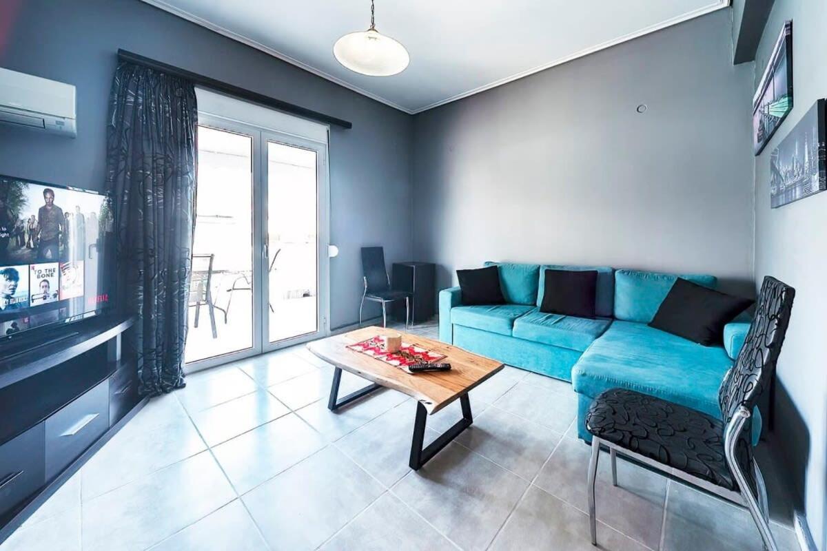 Topfloor Central Apt With Urban Views,3' To Metro Athen Exterior foto